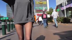 Los Vegas Backless Top and Pantyhose mp4